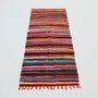 Multicoloured Recycled Rag Rug, thumbnail 7 of 9