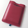 Leather Passport Sleeve With Notebook, thumbnail 6 of 11