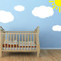 Cloud Wall Stickers, thumbnail 1 of 2