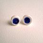 Melted Glass And Porcelain Ear Studs, thumbnail 6 of 12