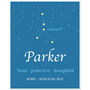Personalised Name And Star Sign Print, thumbnail 5 of 12