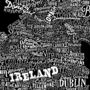 Typographic Map Of Ireland, thumbnail 4 of 4