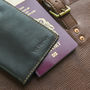 Personalised Leather Passport Holder, thumbnail 5 of 5