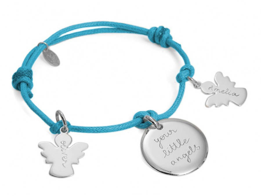 Personalised Family Charm Bracelet By Merci Maman