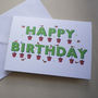 Happy Birthday Topiary Card, thumbnail 2 of 3