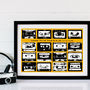 Personalised Playlist Cassette Print, thumbnail 8 of 12
