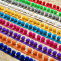 Pom Pom Trim Drum Lampshade 100's Of Colours, thumbnail 8 of 12