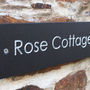 Personalised House Sign Made From Recycled Plant Pots, thumbnail 3 of 6