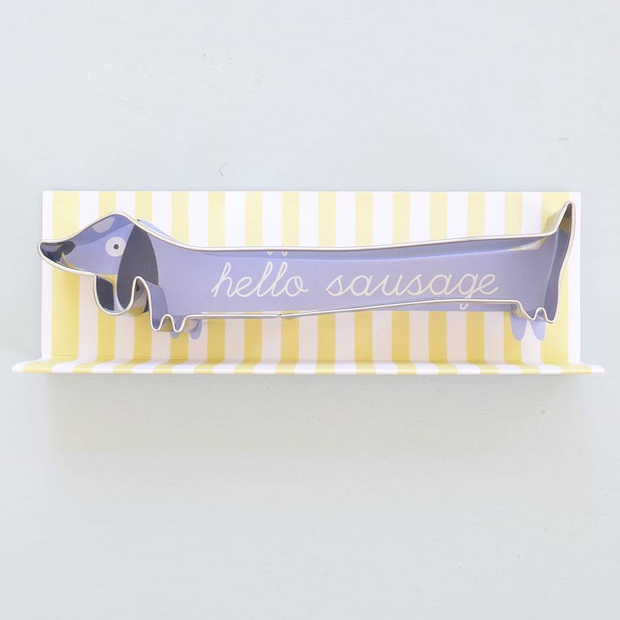 sausage dog cookie cutter by lilac coast