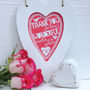 Personalised Mother Of The…Framed Heart Print, thumbnail 1 of 4