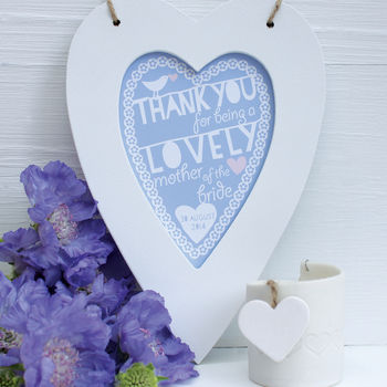 Personalised Mother Of The…Framed Heart Print, 2 of 4