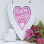 Personalised Mother Of The…Framed Heart Print, thumbnail 3 of 4