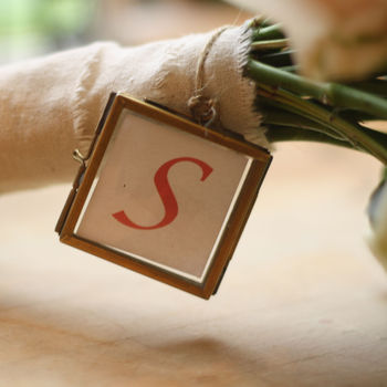 Tiny Photo Frame For Wedding Bouquet, 7 of 8