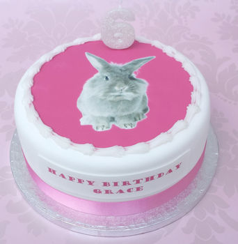 Personalised Cute Pet Birthday Cake Topper, 6 of 6