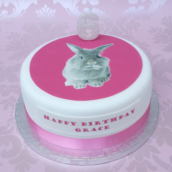 Personalised Cute Pet Birthday Cake Topper, 2 of 6