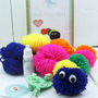Pom Pom Pets Craft Kit Rainbow Caterpillar, thumbnail 2 of 2