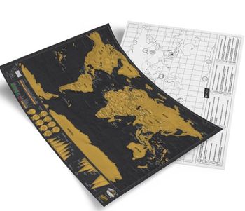 Deluxe Travel Scratch Off® 'Push Pin' Map Bundle, 5 of 7