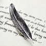 Sterling Silver Feather Brooch, thumbnail 1 of 5