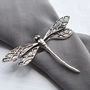 Sterling Silver Dragonfly Brooch, thumbnail 2 of 5