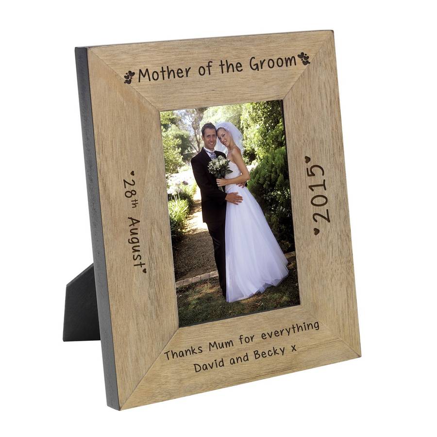 mother of the groom photo frame