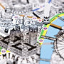 Hand Drawn Map Of London Print, thumbnail 7 of 12