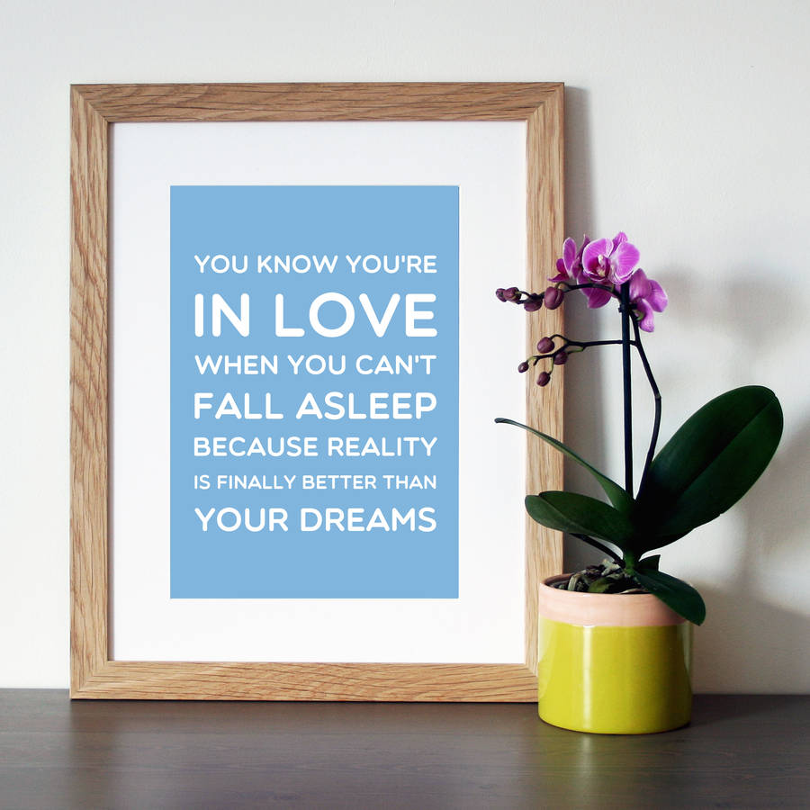 dr seuss 'in love' quote print or canvas by hope & love ...