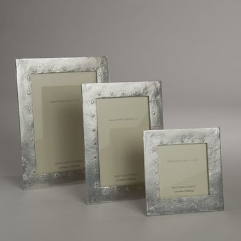 Hearts Cast Pewter Photo Frame, 2 of 8