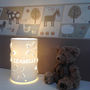 Personalised Star Table Lamp Ideal Christening Gift, thumbnail 2 of 8