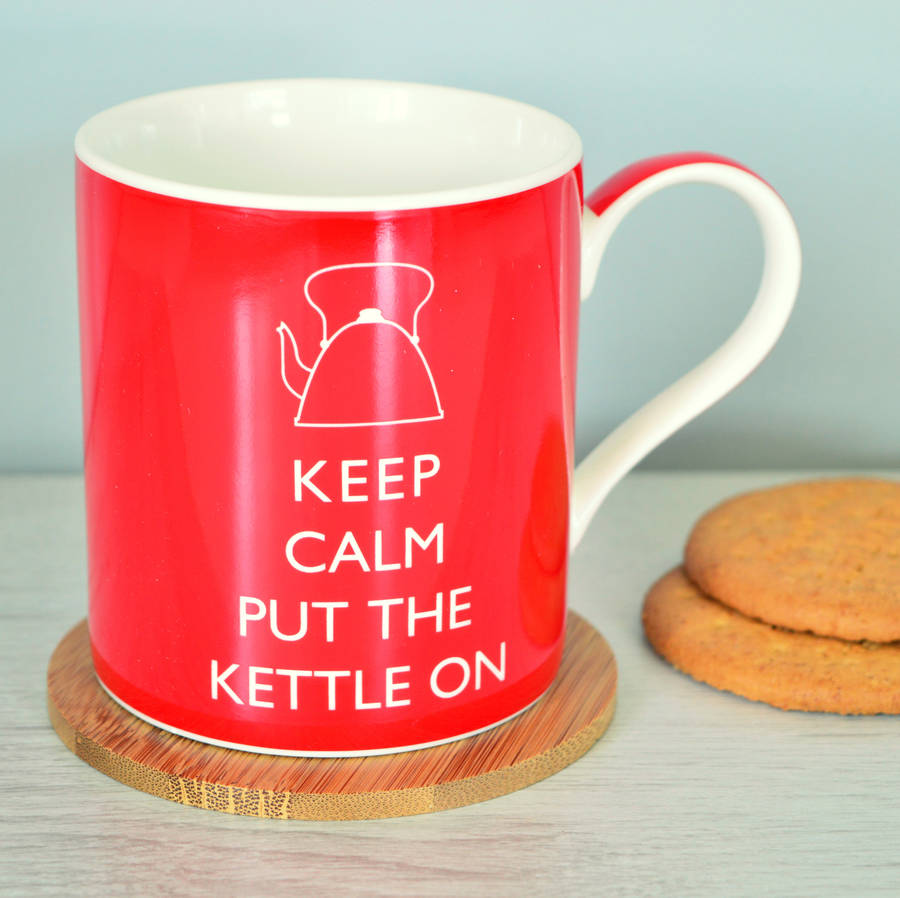 'Put The Kettle On' Mug By Lucky Roo