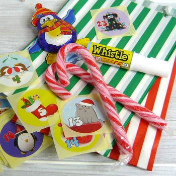 Bunting Advent Calendar With All The Sweets By Cocoapod Chocolates