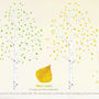 Autumn Leaves Fabric Wall Stickers, thumbnail 1 of 2