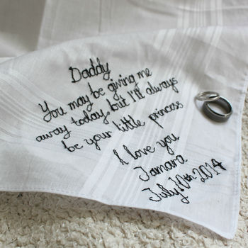 Father Of The Bride Handkerchief, 6 of 8