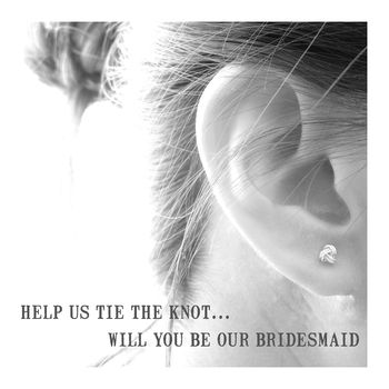 Bridesmaid Knot Earrings, 4 of 8