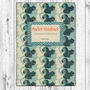 Squirrel Pattern Notebook, thumbnail 1 of 2