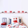 Children's London Bus And Taxi Wall Sticker Border, thumbnail 1 of 3