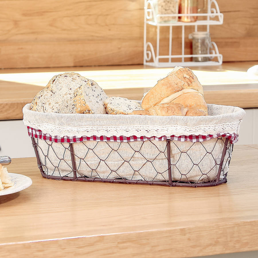 chickenwire bread basket by dibor