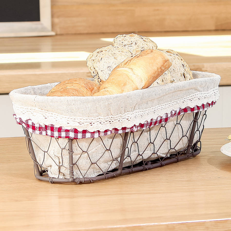 chickenwire bread basket by dibor