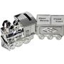 Engraved Train Moneybox With Tooth And Curl Carriage, thumbnail 2 of 2