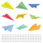 Paper Plane Wall Stickers, thumbnail 2 of 2