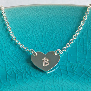 Personalised Silver Love Heart Necklace, 5 of 8