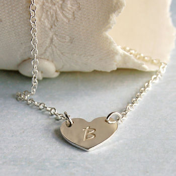 Personalised Silver Love Heart Necklace, 4 of 8