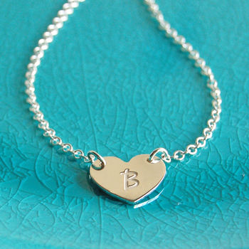 Personalised Silver Love Heart Necklace, 6 of 8