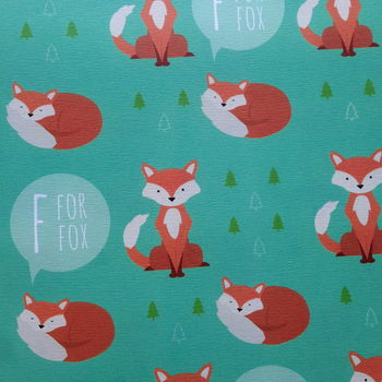 Fox Gift Wrap, 2 of 4