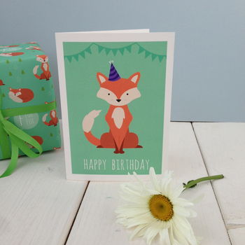 Fox Gift Wrap, 4 of 4