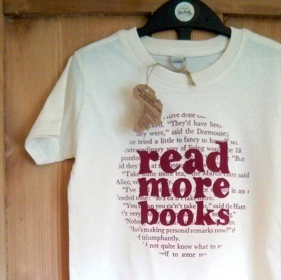 Read More Books Children's T Shirt By Bookishly