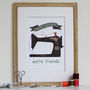 'Any Day Spent Sewing Is A Good Day' Personalised Print, thumbnail 4 of 12