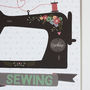 'Any Day Spent Sewing Is A Good Day' Personalised Print, thumbnail 9 of 12