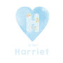 Personalised Heart Baby Vest, thumbnail 10 of 11