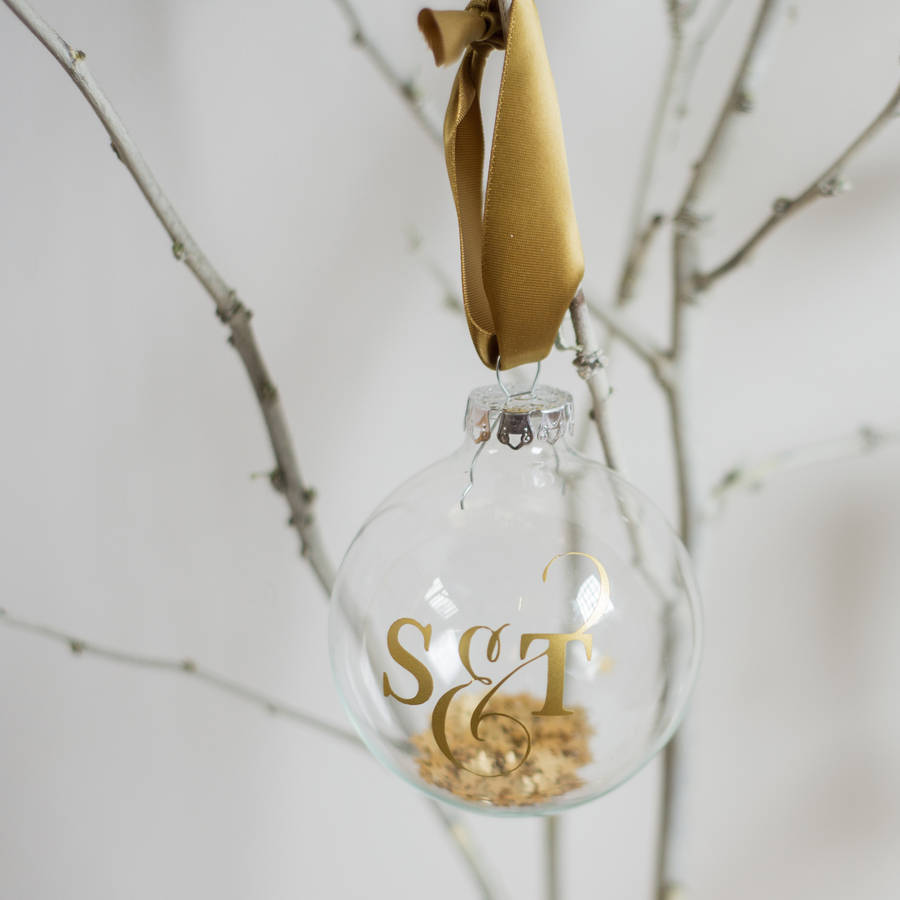 Bespoke Silhouette Glass Bauble By Magic + Monroe