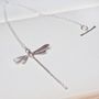 Dragonfly Necklace, thumbnail 2 of 6